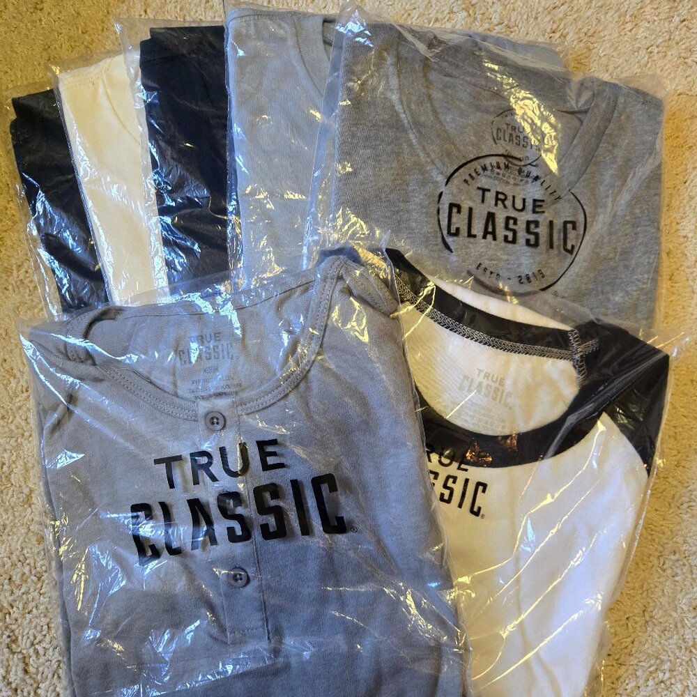 NWT True Classic Shirt Bundle